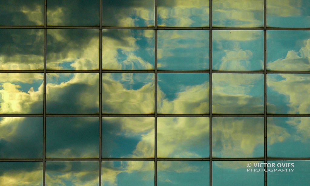 The sky in the city